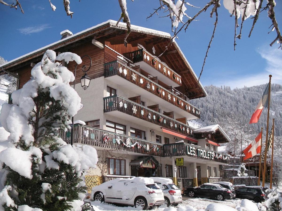 Hotel Les Triolets Chatel Exterior photo