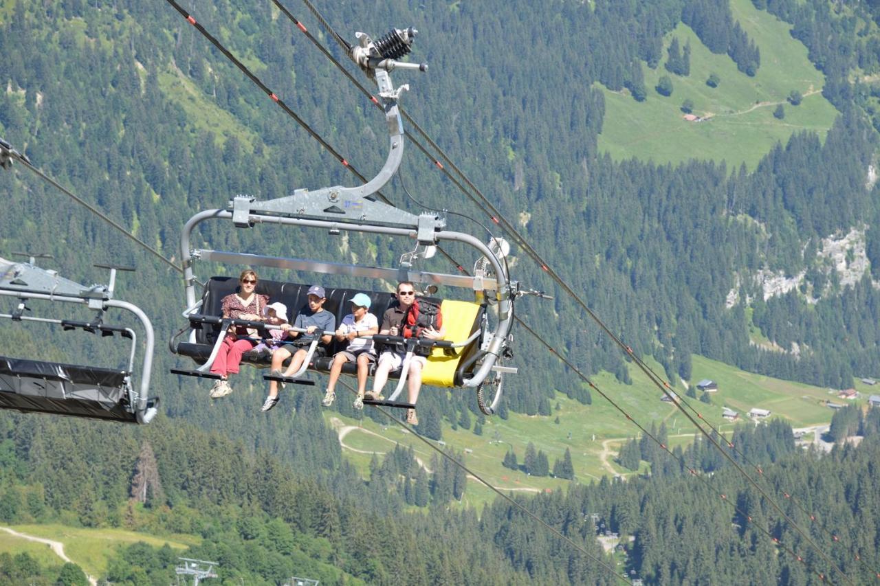 Hotel Les Triolets Chatel Exterior photo